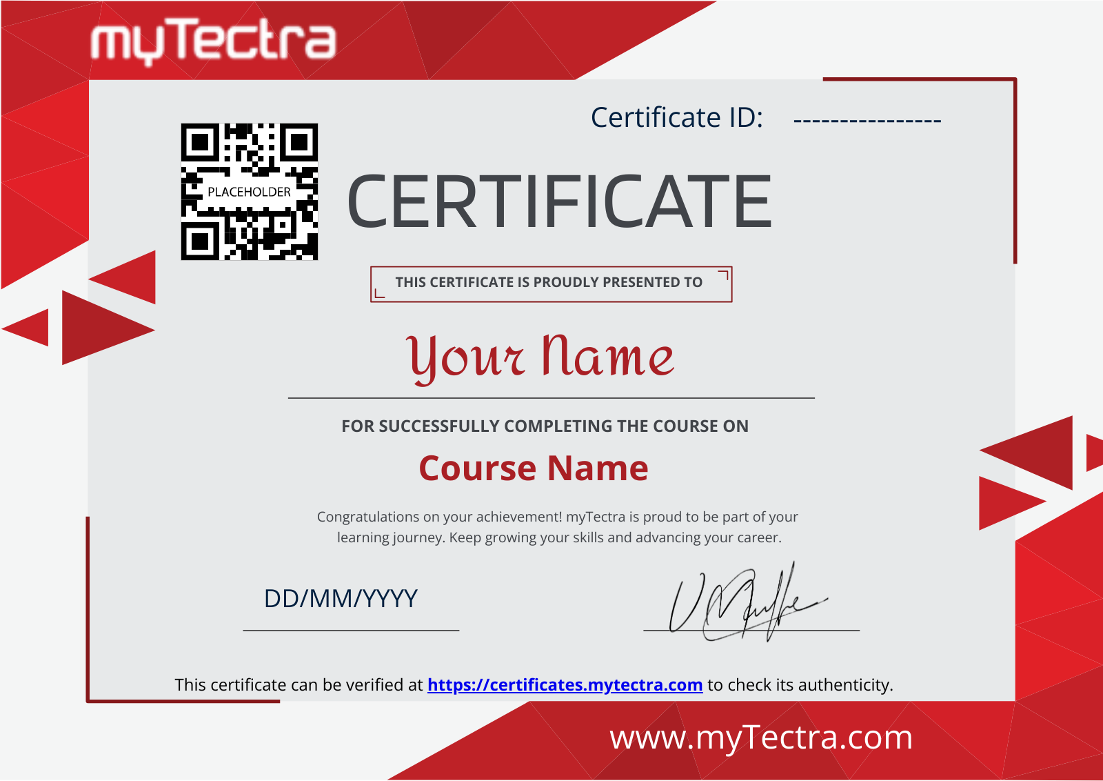 mytectra-certificate