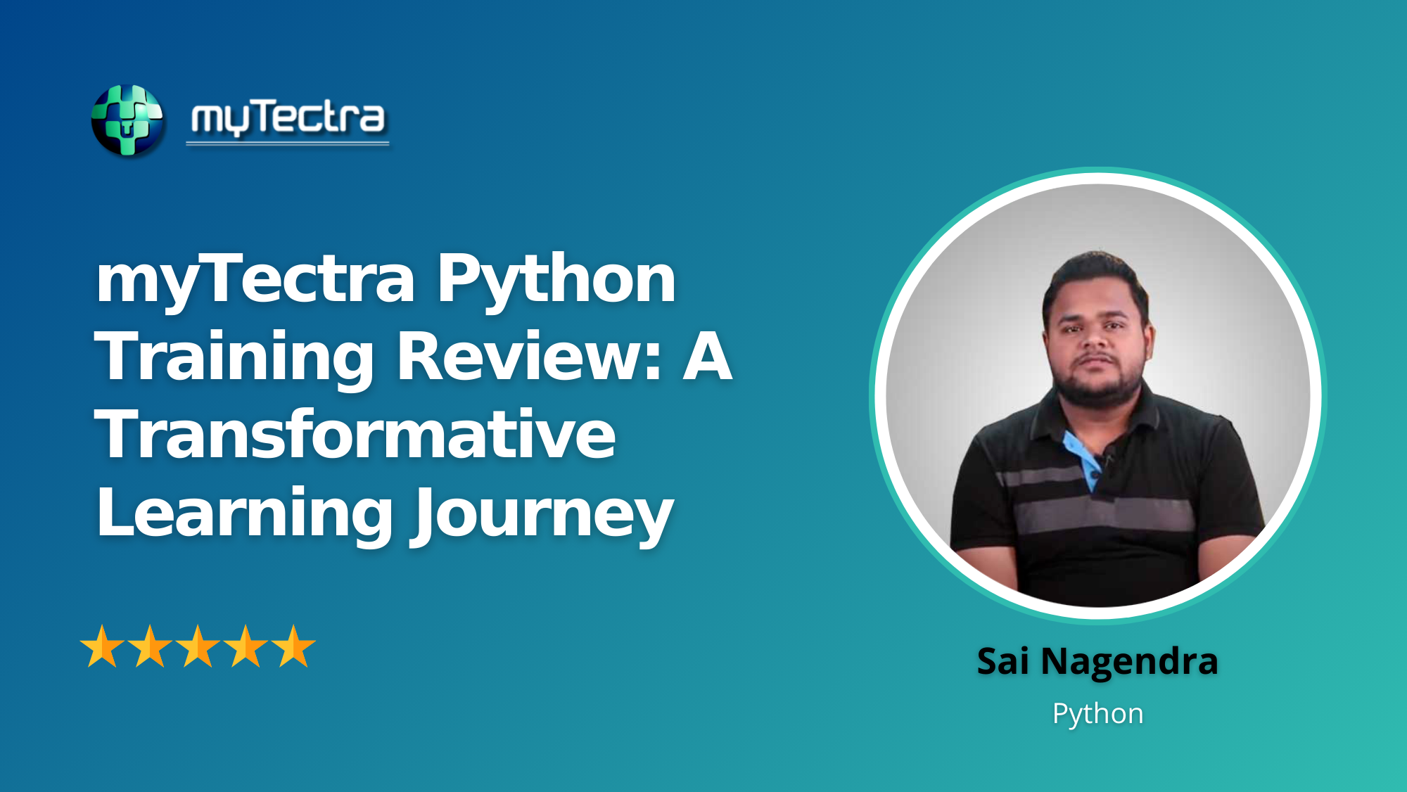 myTectra Python Training Review: A Transformative Learning Journey